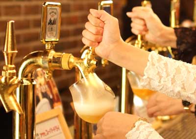 全8種類の生ビール飲み放題